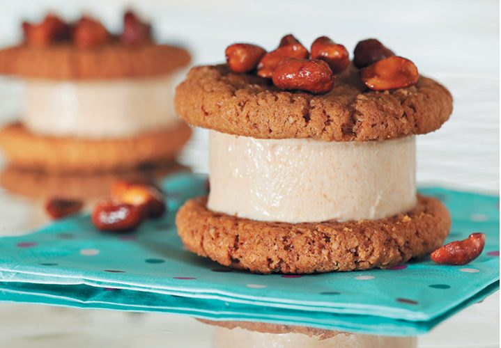 Recipe Peanut butter biscuit and icecream sandwich The Citizen