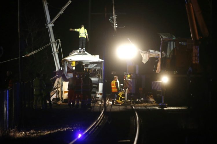 Four children killed after train mows into school bus in France | The ...
