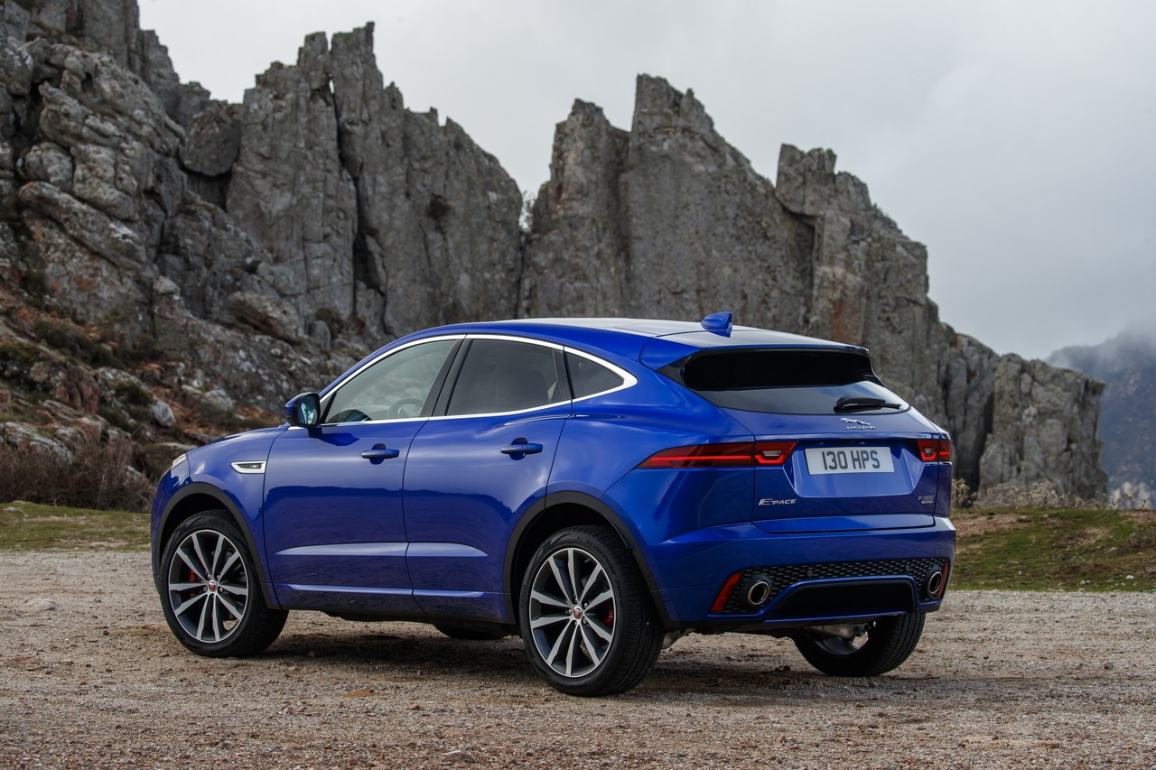 Jaguar E-PACE global media drive, Corsica 2018