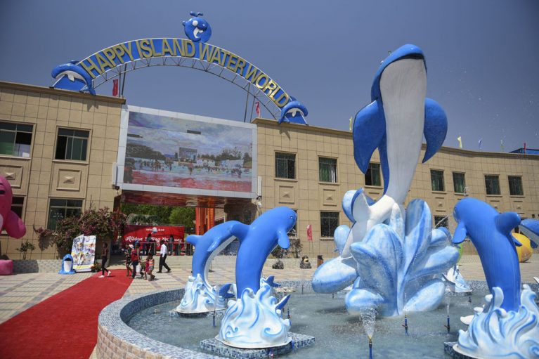 Happy Island Waterworld gets a teensy toddler thumbs up The Citizen