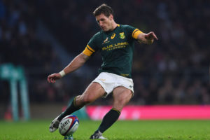 Flyhalf Johan Goosen