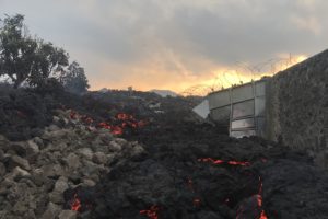 DRC volcano