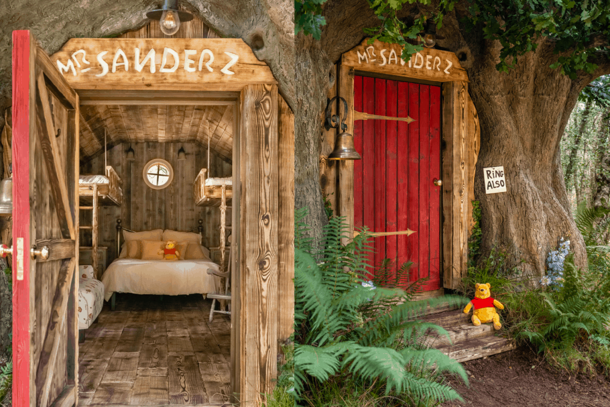 PICS: Winnie the Pooh's home is on Airbnb for R2,000 a night