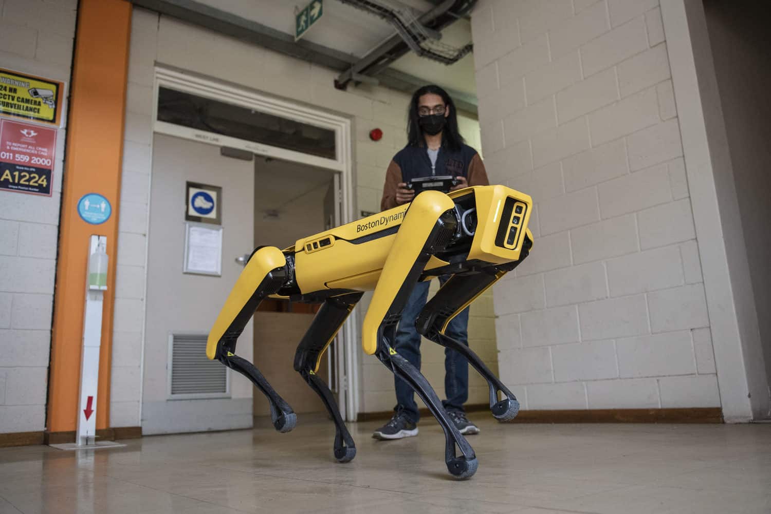 WATCH UJ gets a whiff of the future with SA's first robotic guide dog