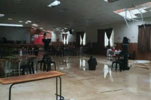 Matric exam marking centre damaged by hail and strong winds