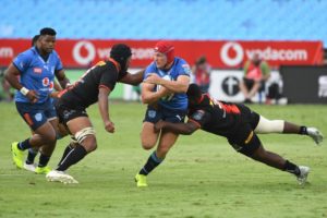 Johan Grobbelaar in action for the Bulls