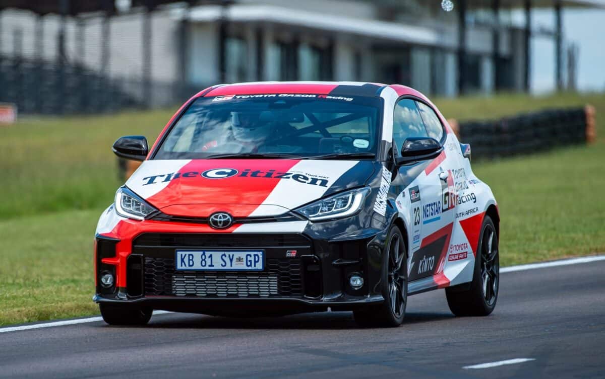 The Citizen ready to burn rubber in the Toyota GR Yaris The Citizen