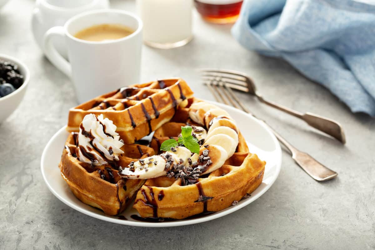 Three delicious dessert waffle recipes to enjoy on International Waffle Day
