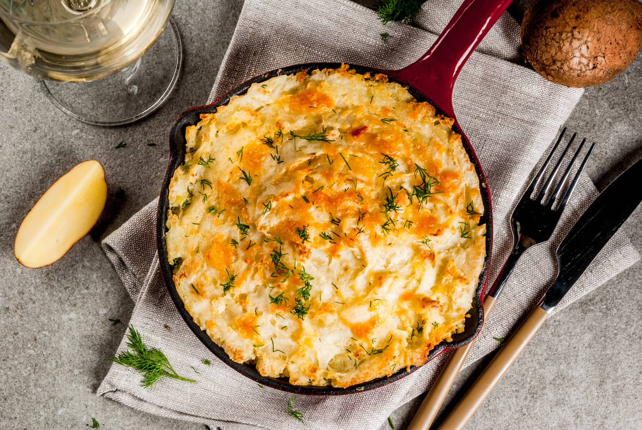 Cheesy potato casserole 