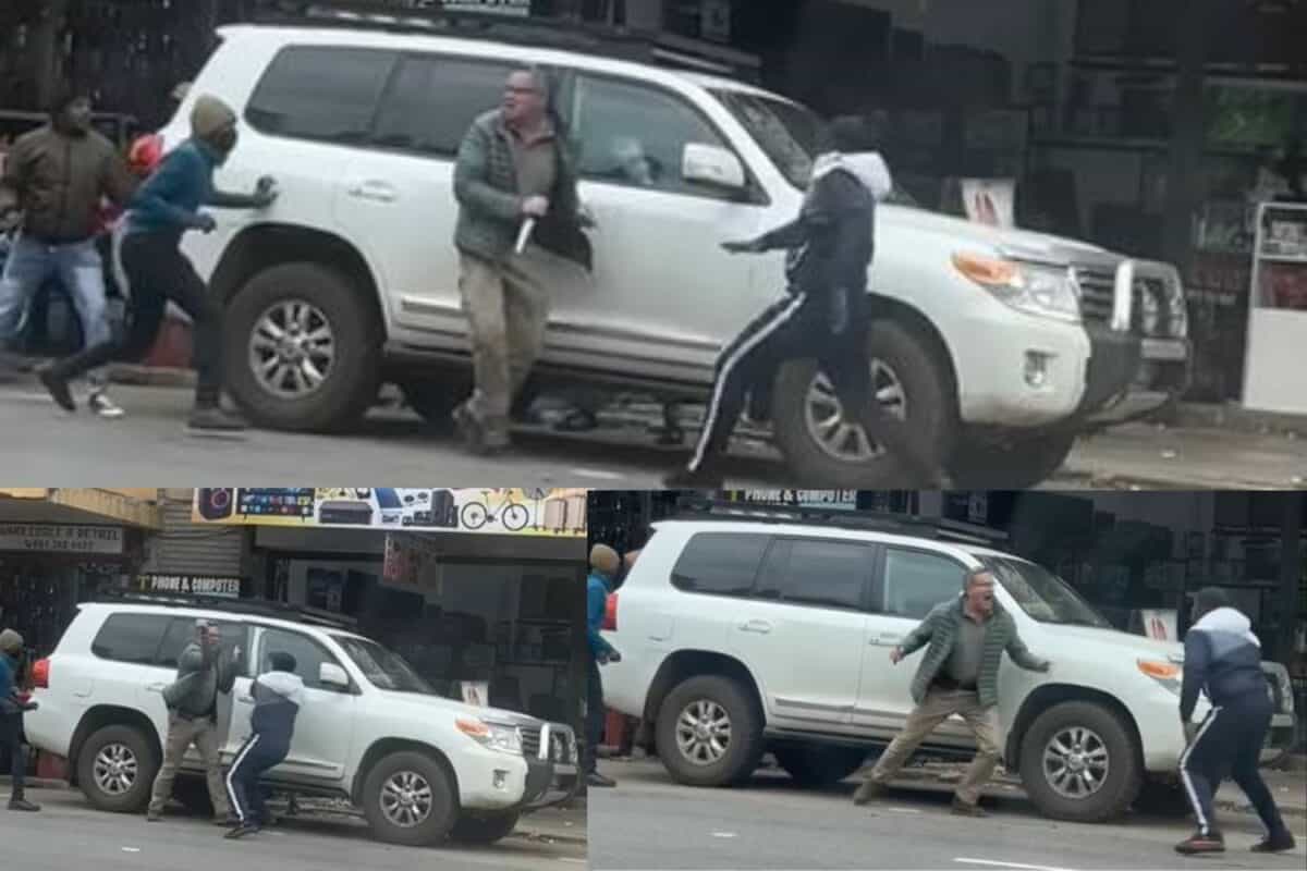 WATCH: Klerksdorp man fending off robbers with a knife refuses to open case