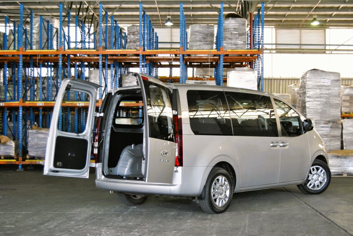 Crew and cargo hauling Hyundai Staria Multicab a successful blastoff