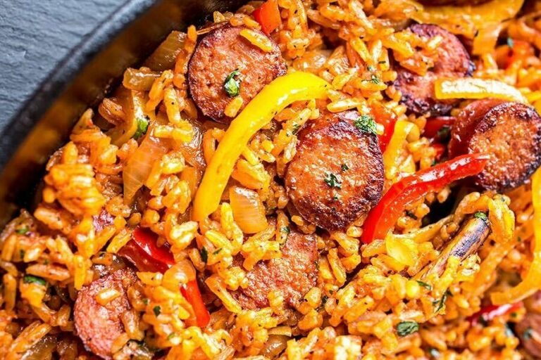 Recipe of the day One pot smoked sausage and rice The Citizen