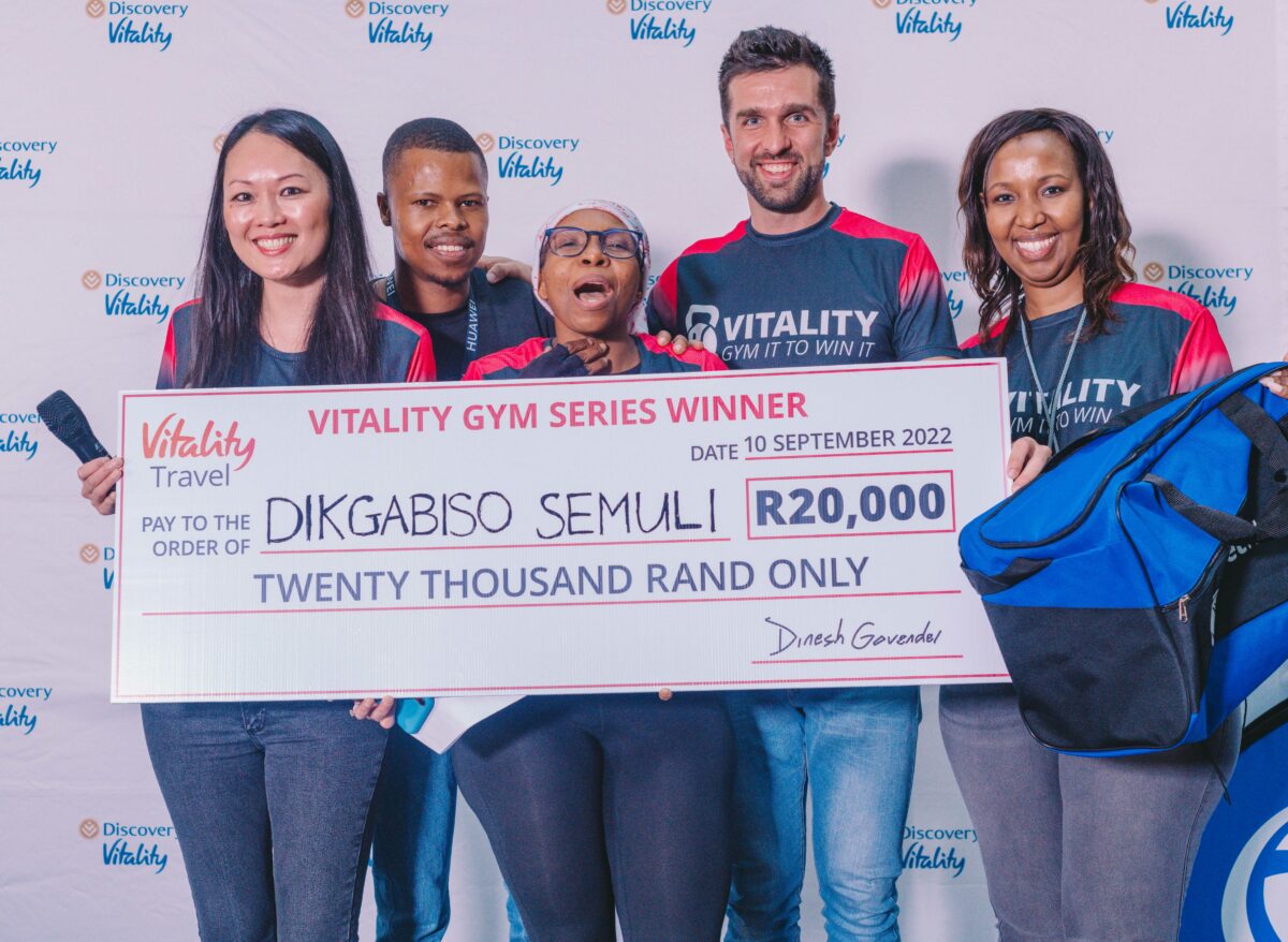 Our inspiring Vitality Gym Series competition winners The Citizen