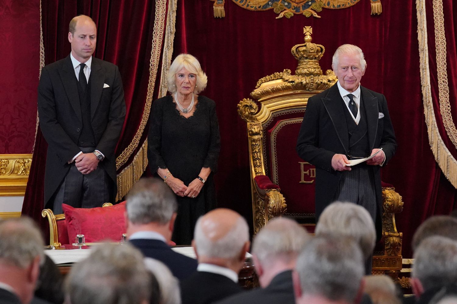 Charles Notes heavy Responsibilities In Accession Declaration
