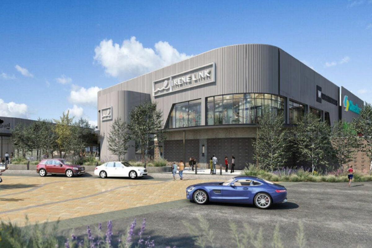 PICS Irene Link mall opens, with underground shooting range