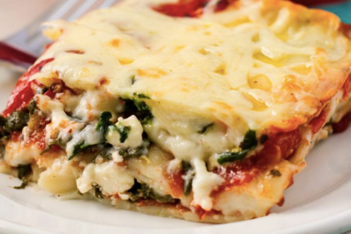 Recipe of the day Vegetarian lasagne with spinach The Citizen
