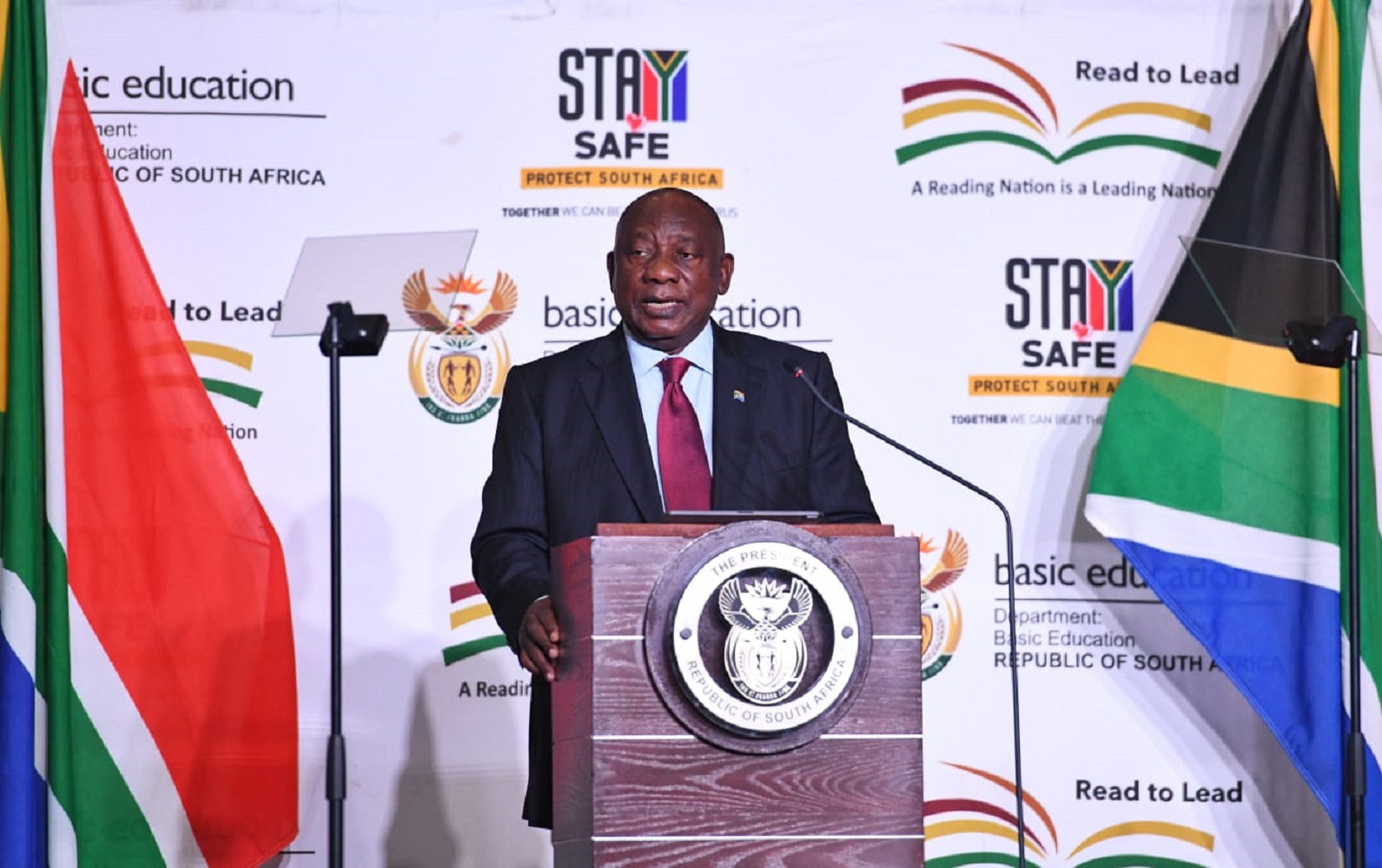 Ramaphosa Calls On Basic Education Sector To Deal With School Dropouts Ramaphosa Calls On Basic Education Sector To Deal With School Dropouts