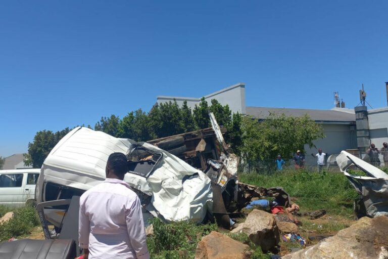 Five people dead in Roodepoort mass collision
