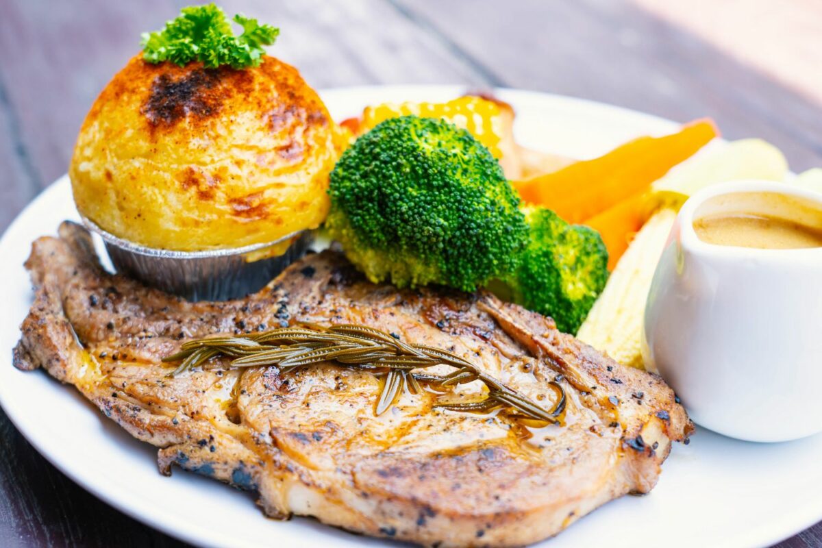 Recipe of the day Chutney mayo pork chops with creamy mash