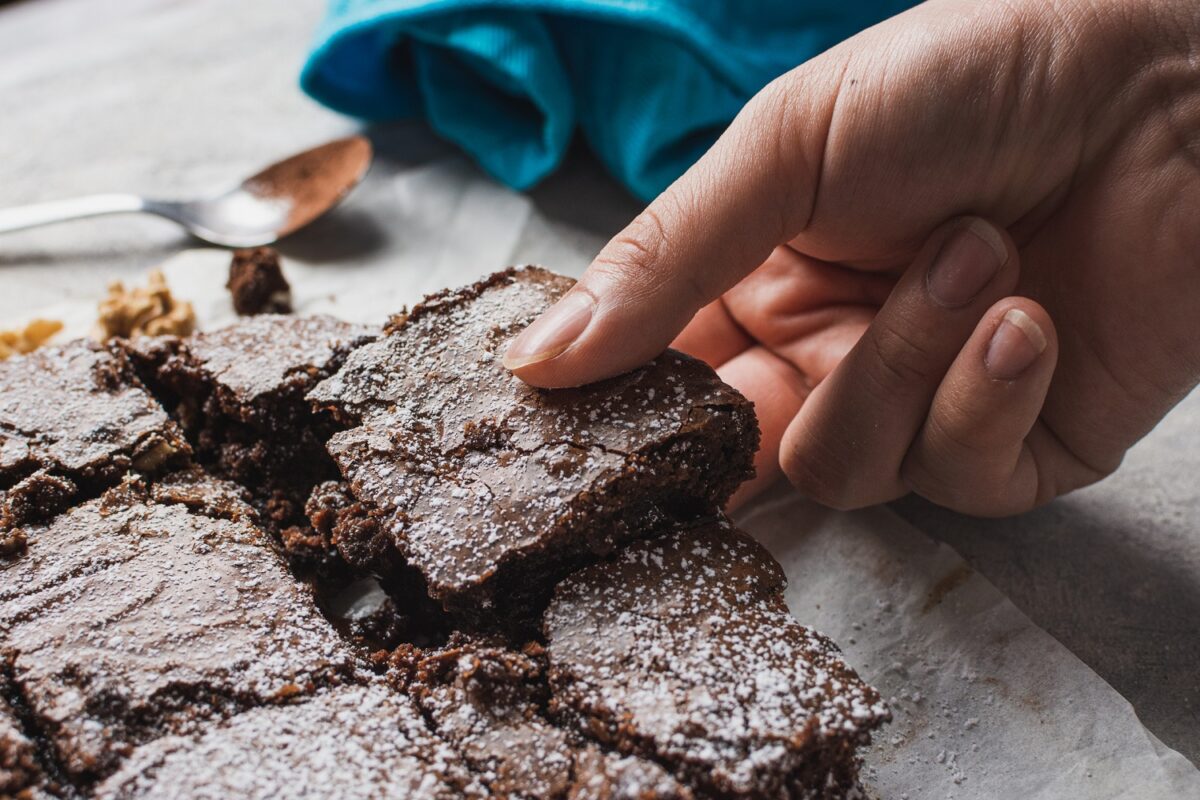 Saturday treats One pot brownie and 3 ingredient coffee mousse The