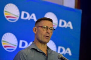 Federal Congress spokesperson, Werner Horn during a press briefing 31 March 2023 ahead of the DAs 2023 Federal Congress to be held at Gallagher Estate over this weekend, 1 and 2 April 2023 . Picture: Neil McCartney / The Citizen