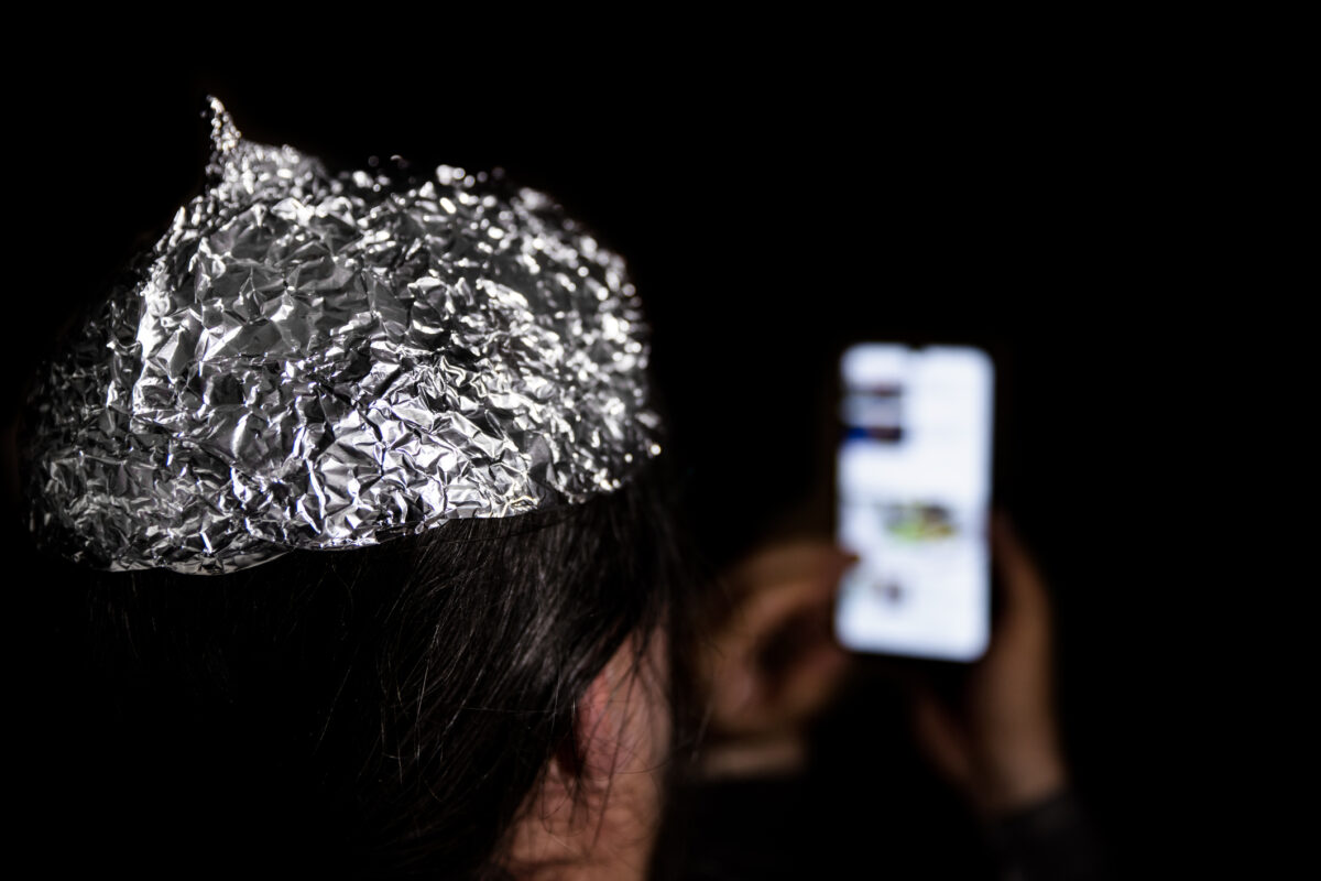 Don that tinfoil hat with love