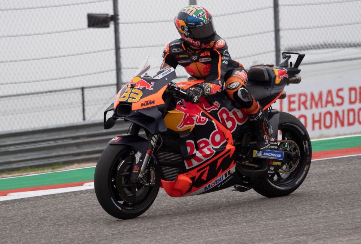 Brad Binder chuffed with fifth place finish in MotoGP sprint race