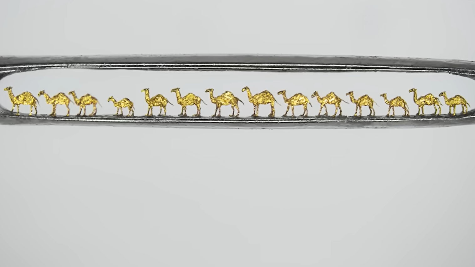 WATCH Meet British Man Making The Smallest Sculptures In The World 
