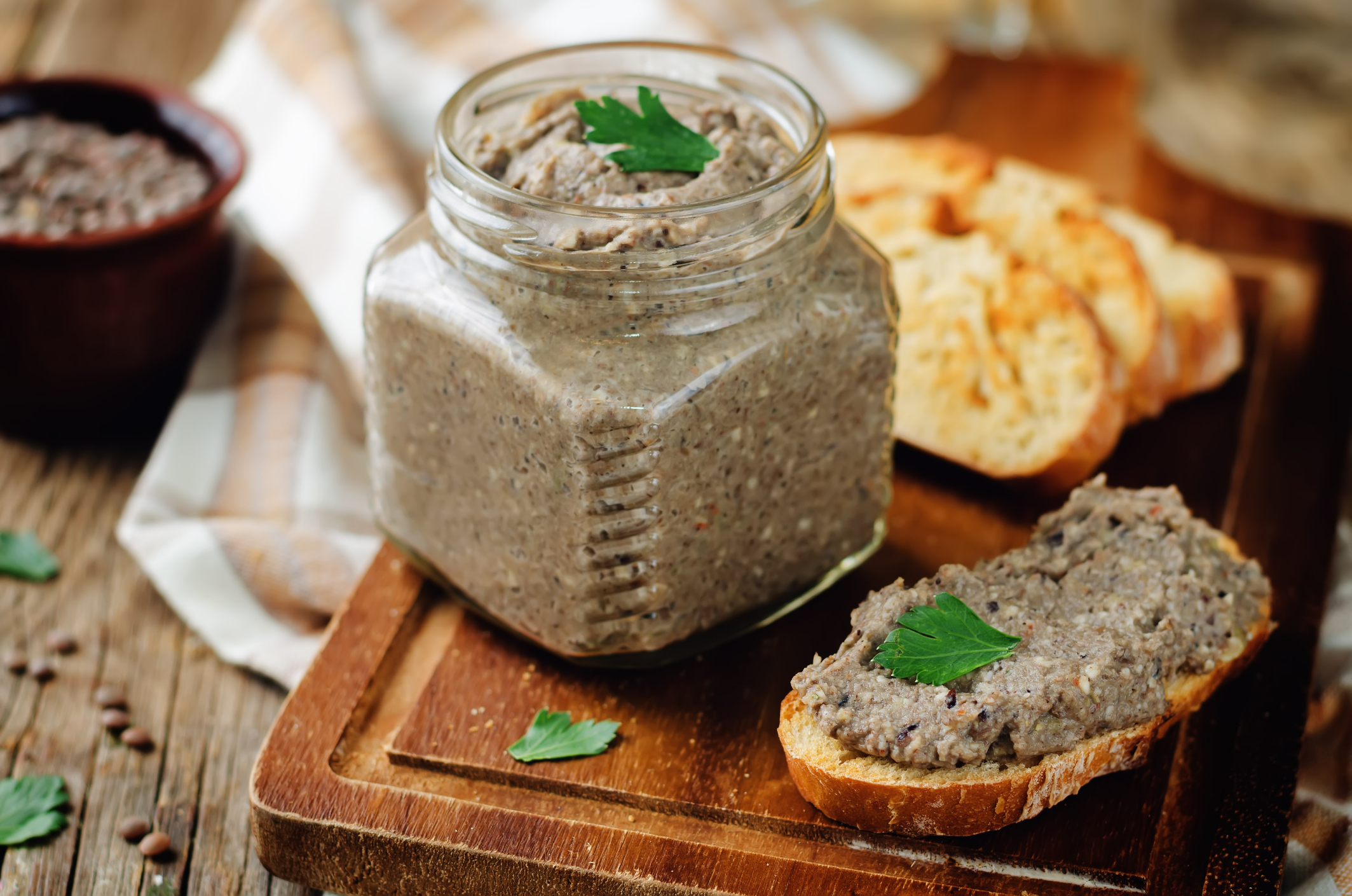 Homemade Mushroom Pate. Picture: iStock