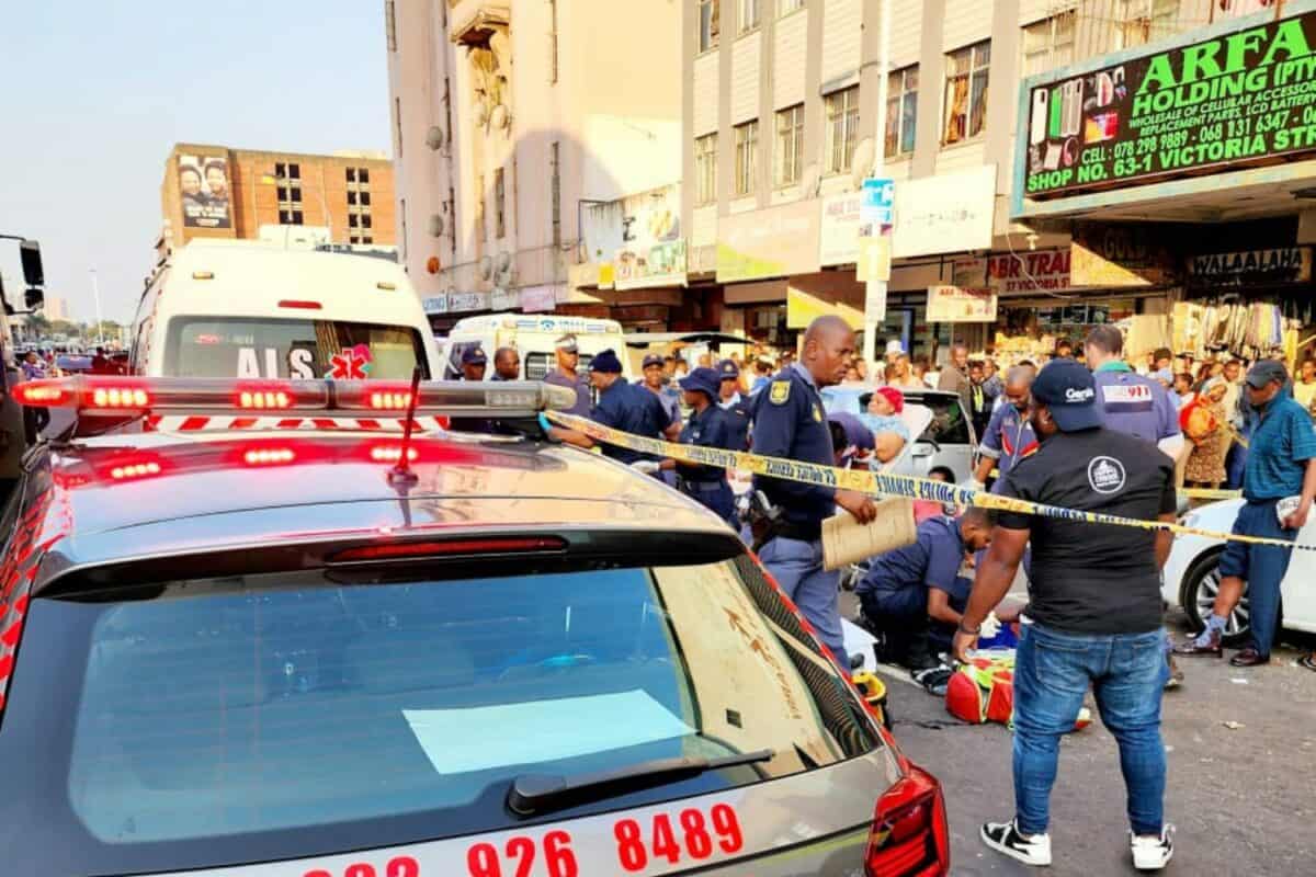 Several wounded in mass shooting in Durban CBD