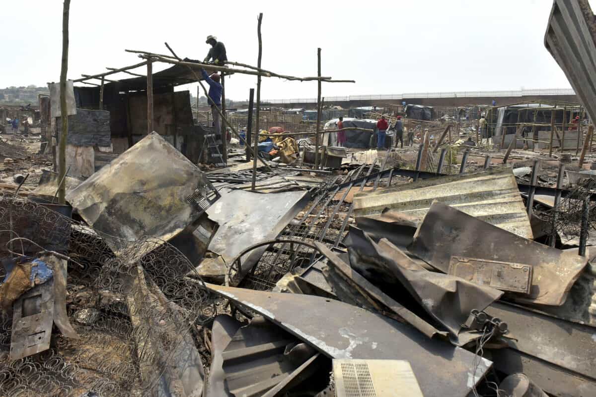 Cemetery View shack dwellers snub relocation after fatal fire