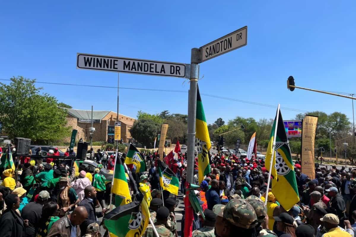 William Nicol Drive officially renamed Winnie Mandela Drive
