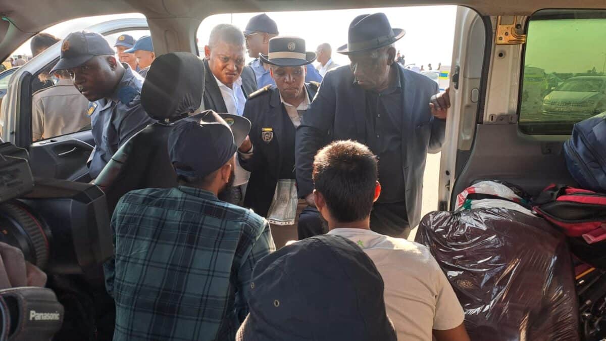 Police nab suspects, recover weapons from illegal mining kingpin