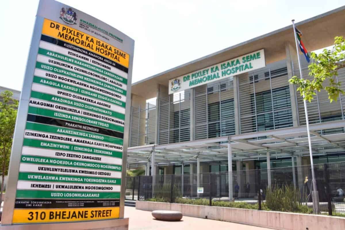 Ramaphosa opens Dr Pixley KaIsaka Seme Memorial Hospital