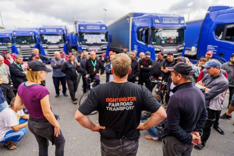 Polish truckers block Ukraine border points in protest | The Citizen
