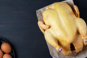 chicken and eggs
