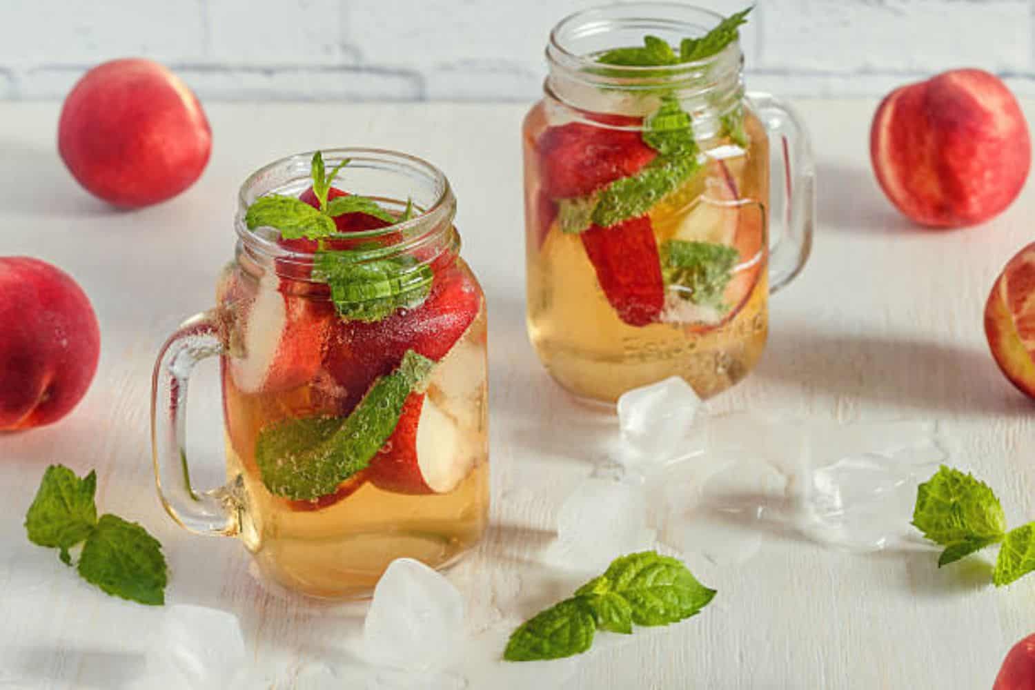 Saturday Treat Simple Nectarine Mojito Recipe