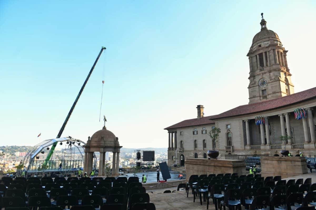 Building Inauguration LIVE UPDATES: Police visibility heightened as heads of state arrive ...