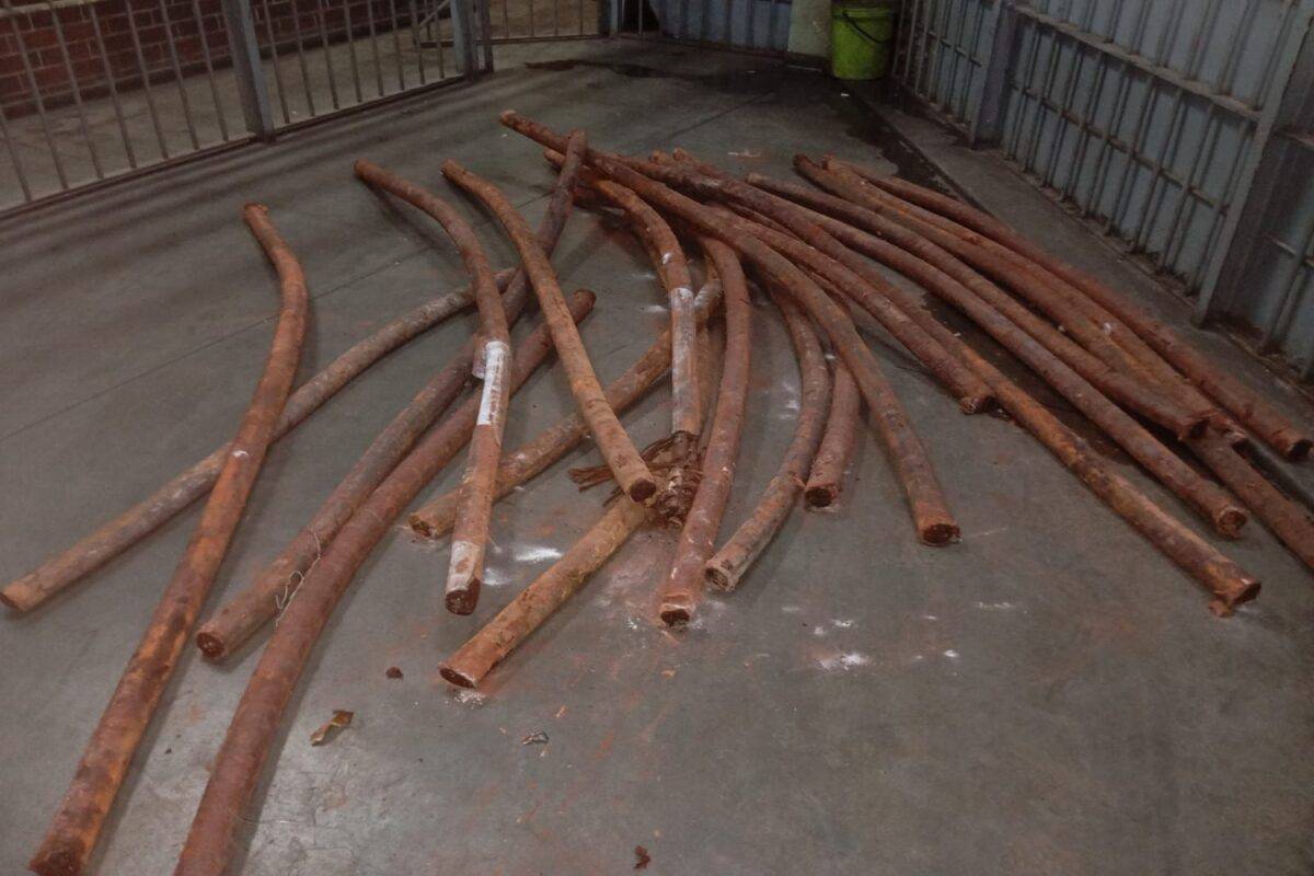 Security guards steal copper cables from Lilian Ngoyi Street during gas ...