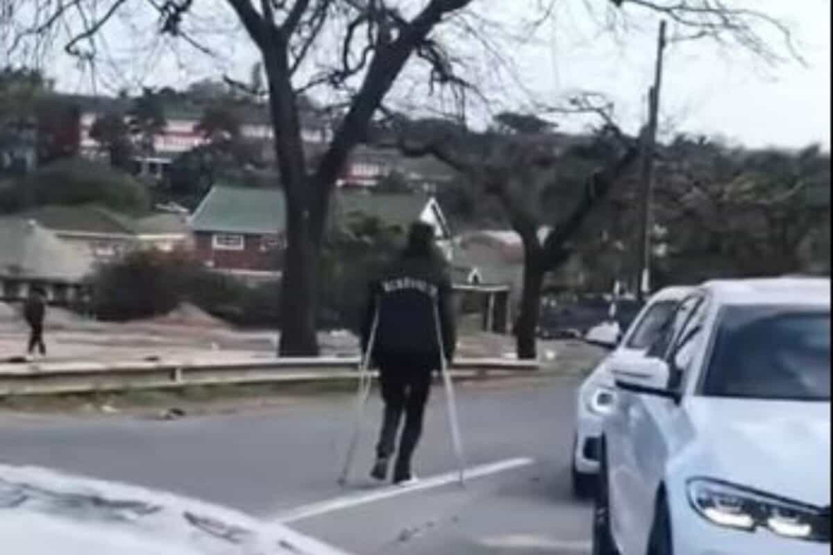 WATCH: Man caught on camera faking disability, allegedly 'defrauding ...
