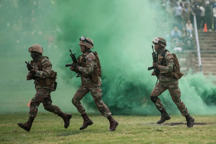 Sandf Rifle PICTURES: SANDF capability demonstration at Rand Show | The Citizen