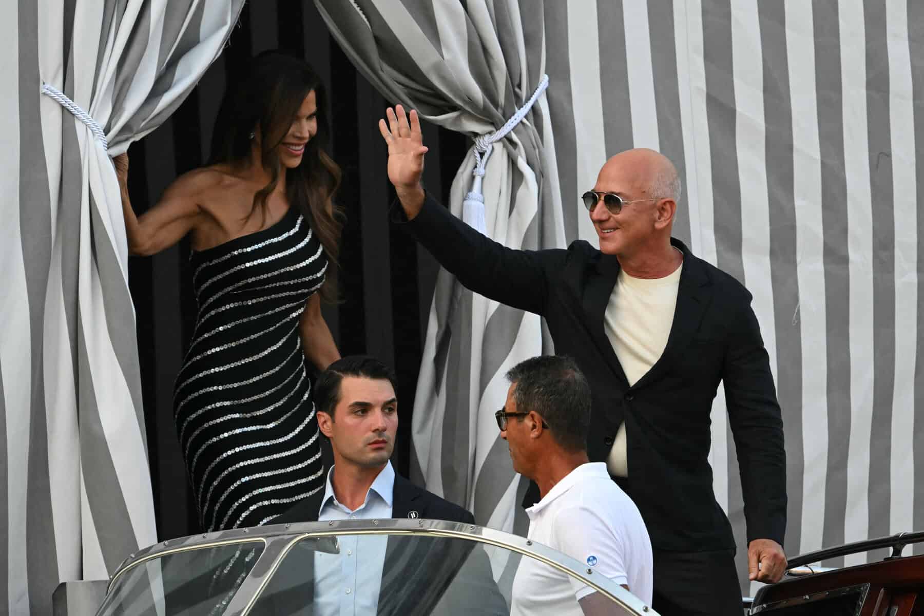Bezos' Venice wedding bash draws stars, style and protests