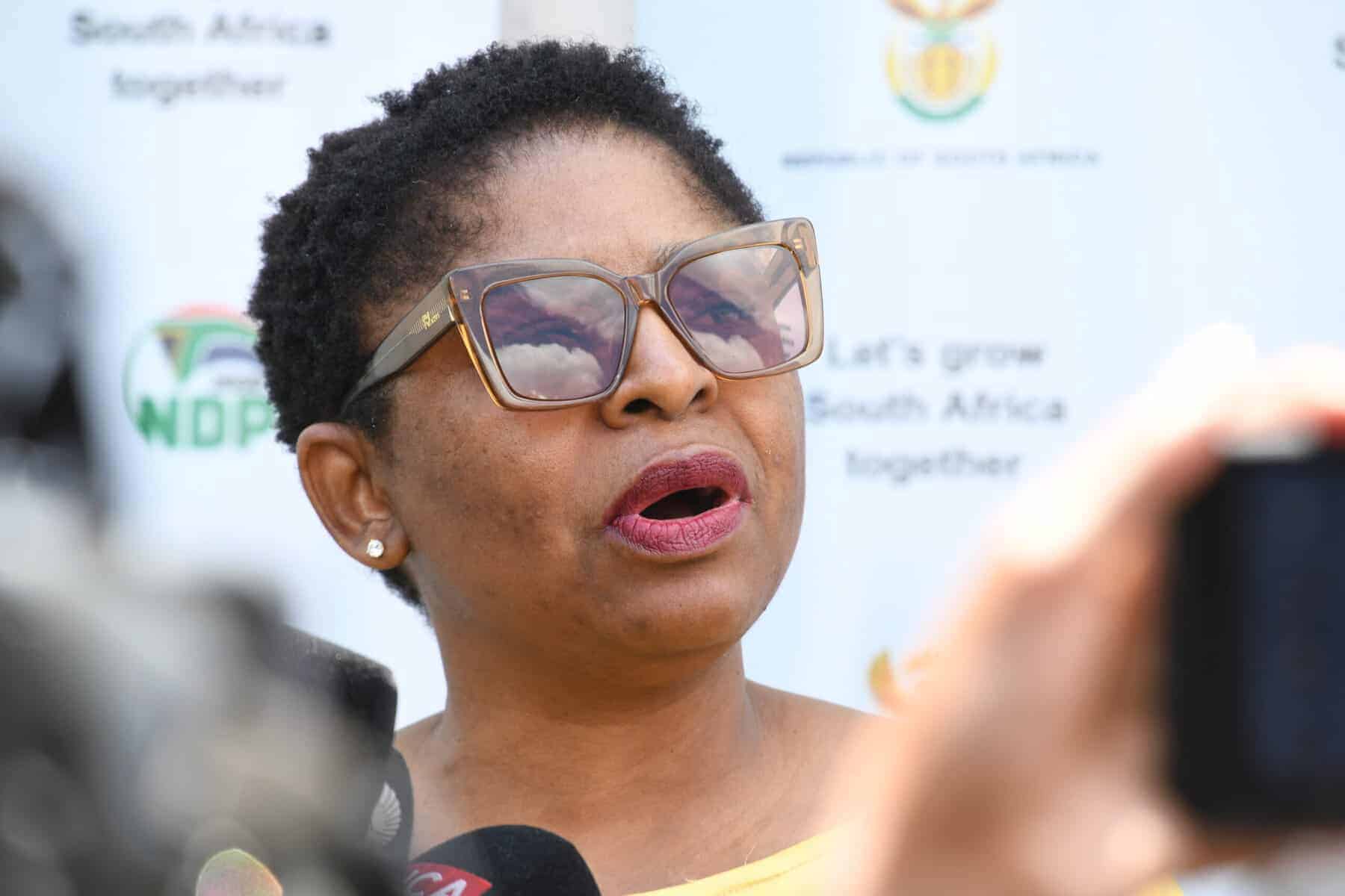 Minister in the Presidency, Khumbudzo Ntshavheni. Picture: Gallo Images/Frennie Shivambu