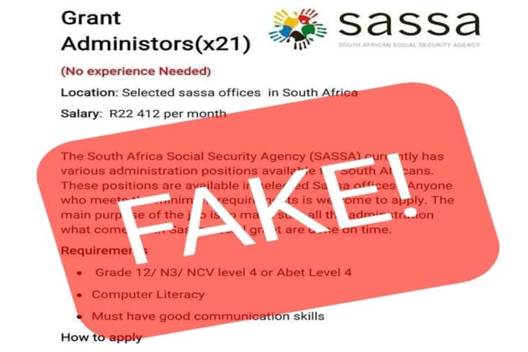 Sassa slams fake ads targeting job seekers online | The Citizen