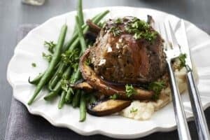 Pork, mushroom and sage meatloaf, Picture supplied