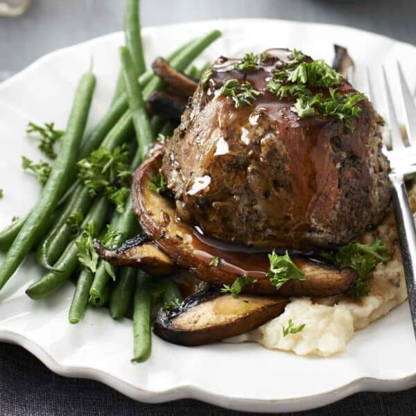 Pork, mushroom and sage meatloaf, Picture supplied
