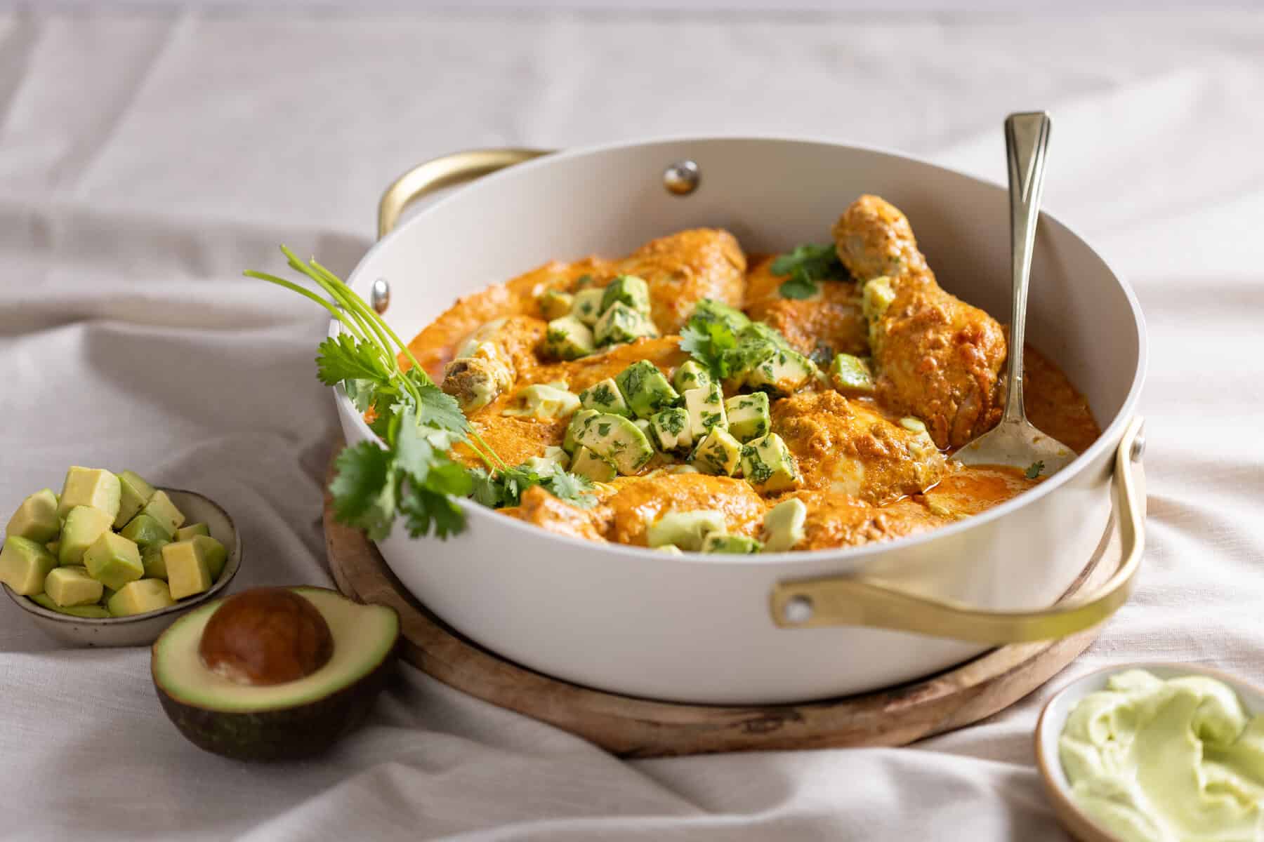 AvoCremaBakedChickenPicture supplied