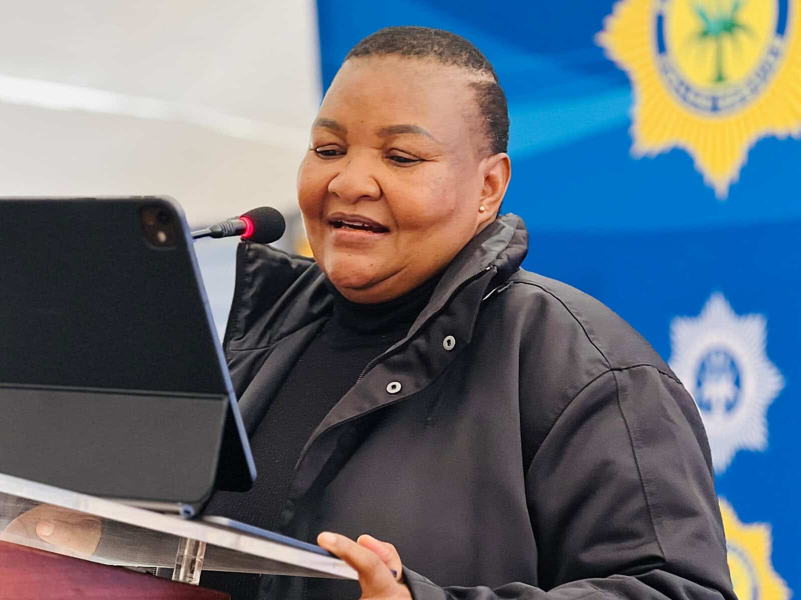 Why was deputy minister of police Polly Boshielo not considered for acting minister role?