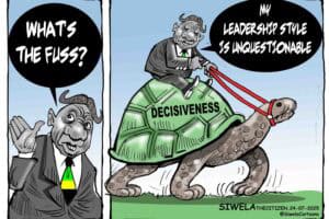 Cartoon Ramaphosa
