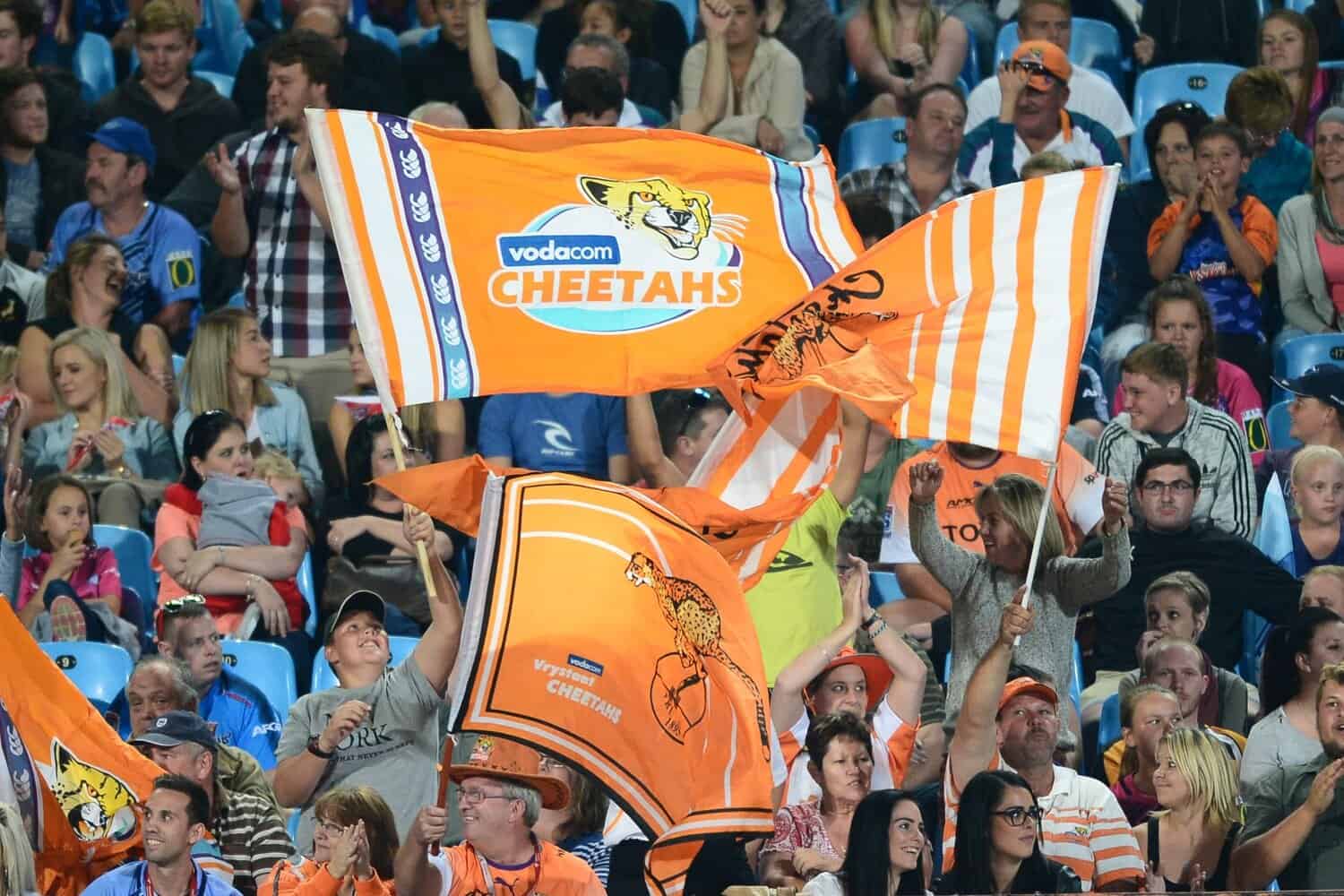 Cheetahs rugby fans